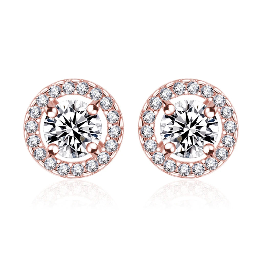 Luxe Elegant Studs Silver