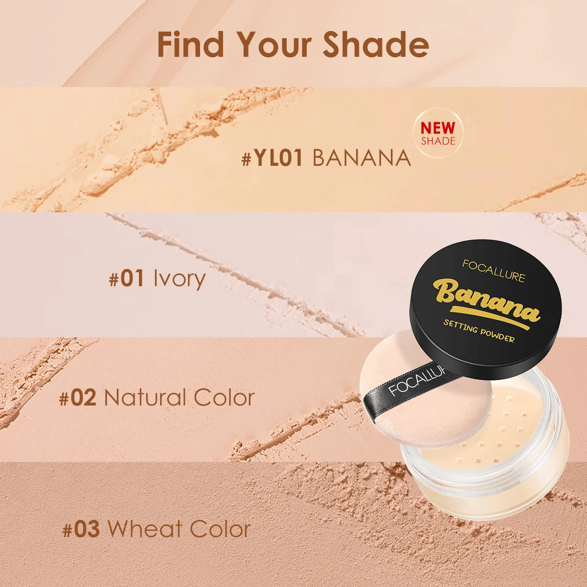 Adannel Loose Powder Ivory