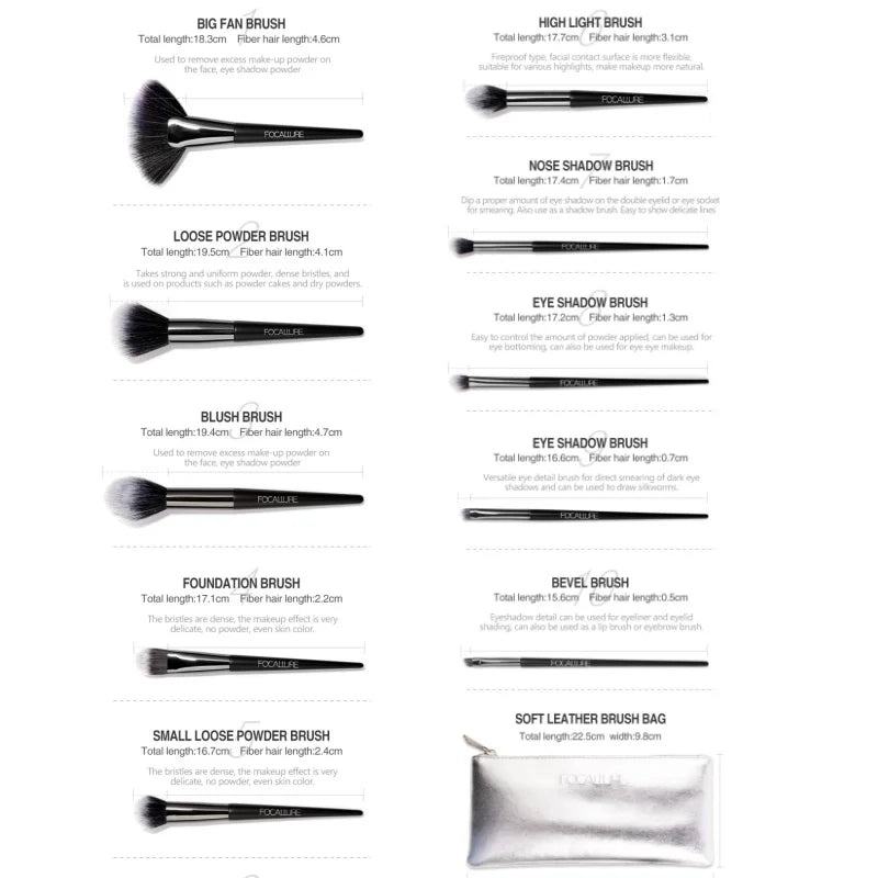 Adannel Soft Brush Set