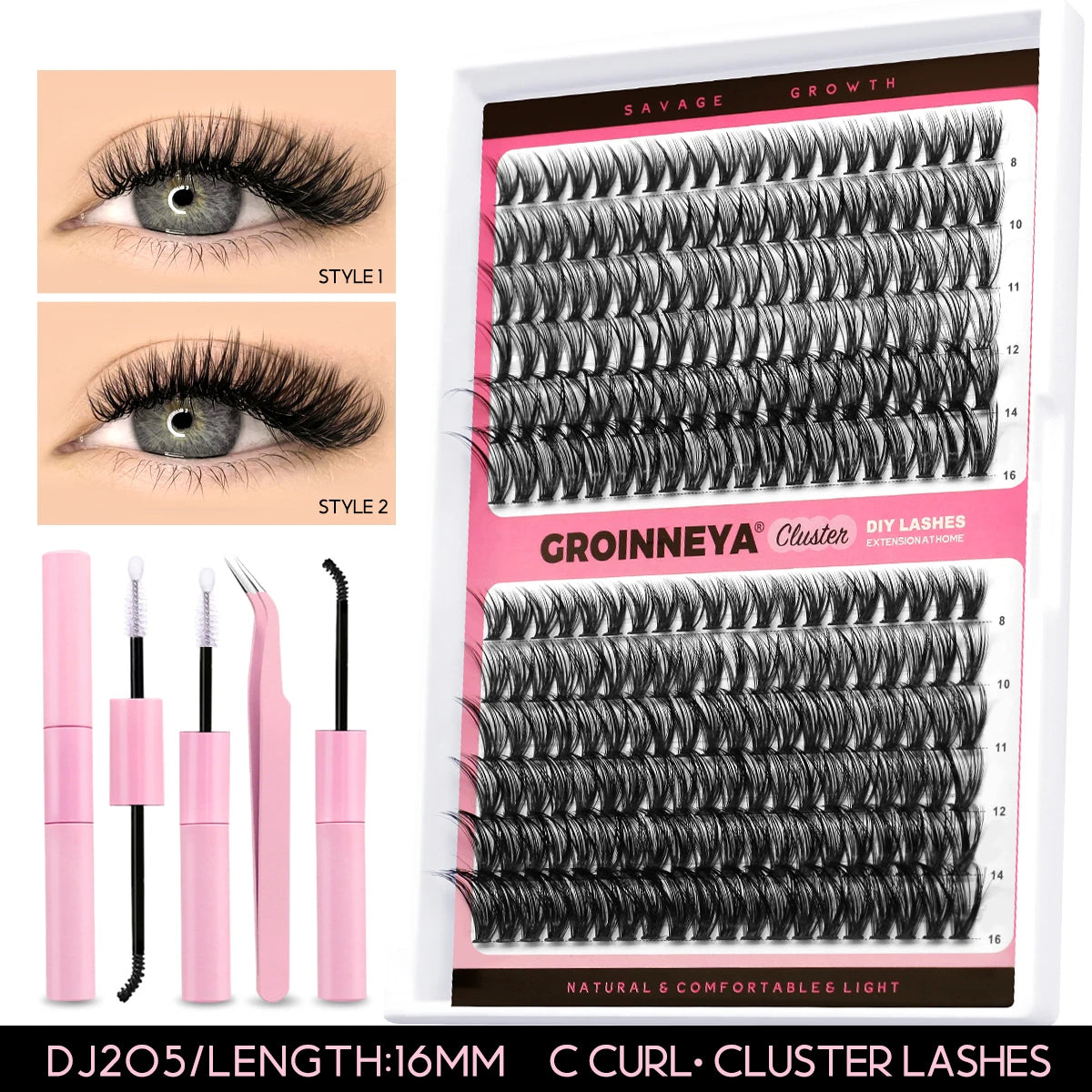 Luxe Mink Lash Set